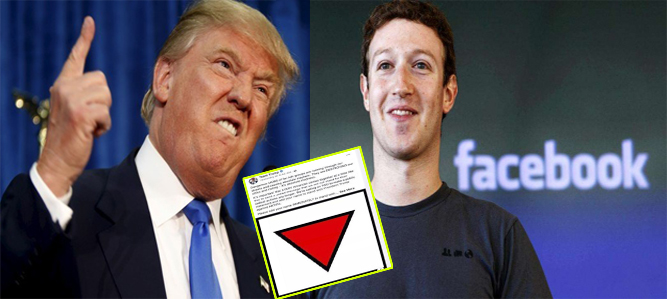 Mark zuckerberg donald trump